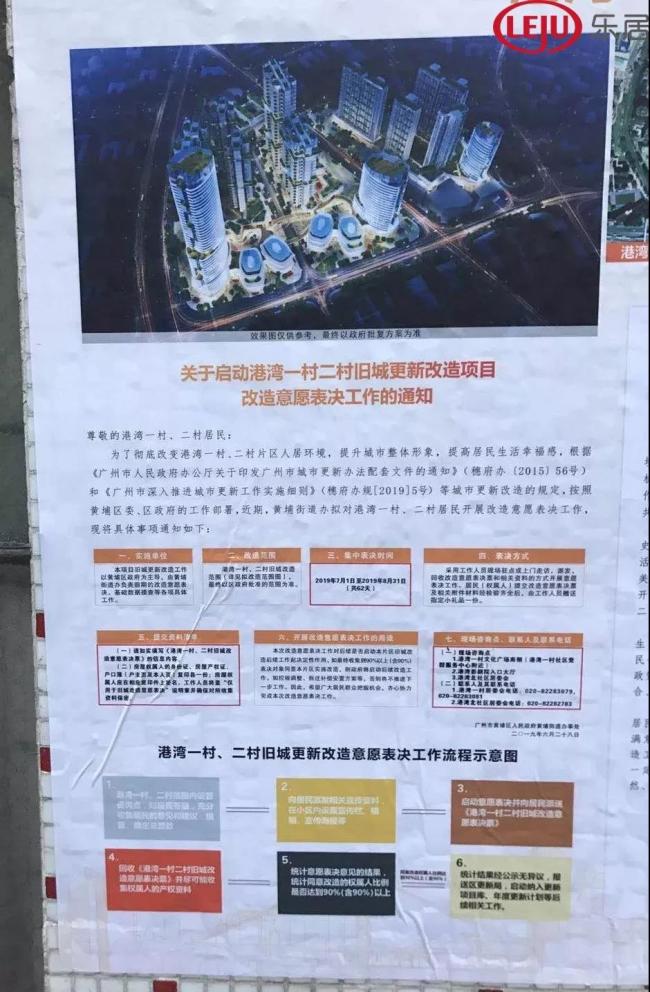 線坑花園是原蘿崗區第一批舊改項目