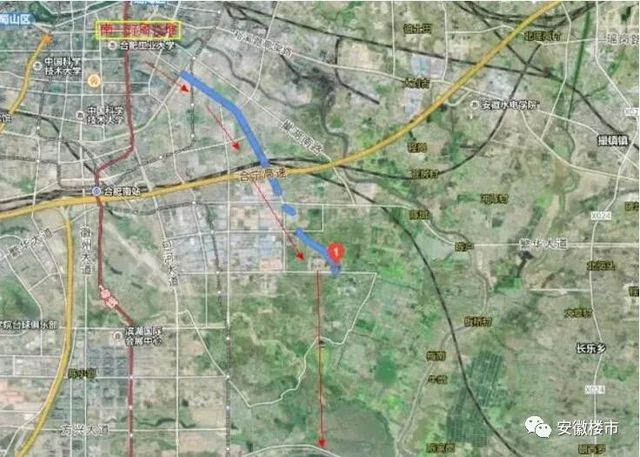 包河區淝河片區單元規劃中